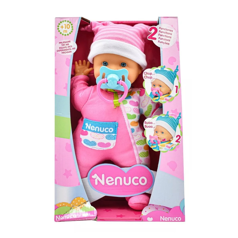 Muñeco Nenuco Llorón color Rosa