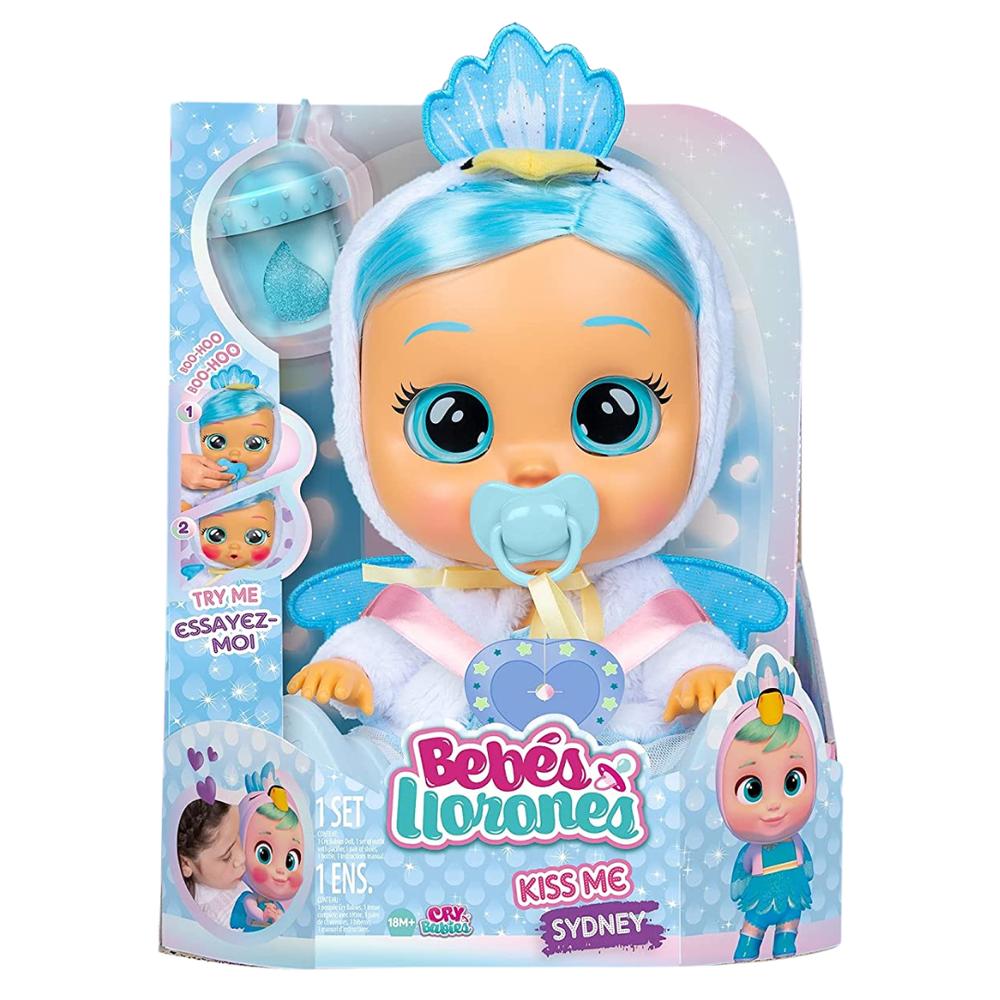 Foto 6 pulgar | Muñeco Bebés Llorones Cry Babies Kiss Me Sydney