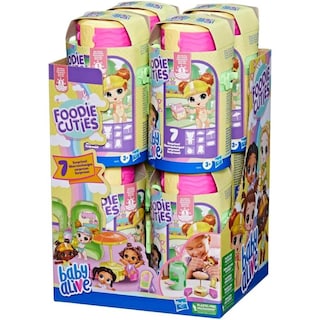 Foto 4 | Muñeca Hasbro Baby Alive Foodie Cuties Serie Sol