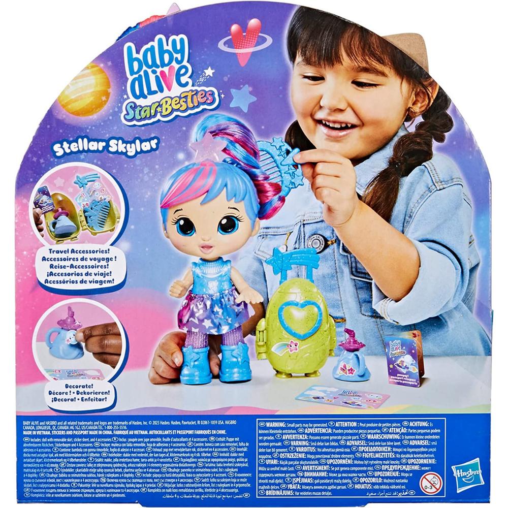 Foto 5 pulgar | Muñeca Hasbro Baby Alive Mejores Amigas Estrella Muñeca Stellar Skylar