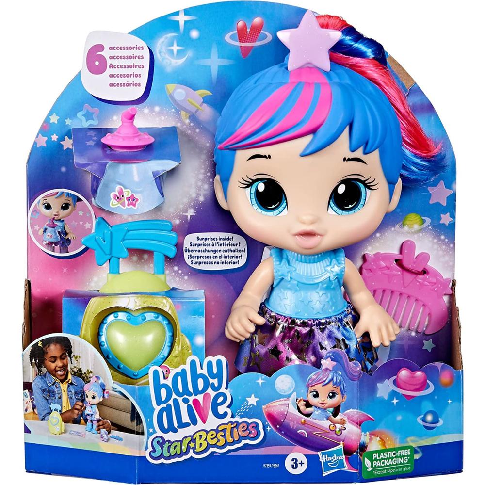 Foto 5 | Muñeca Hasbro Baby Alive Mejores Amigas Estrella Muñeca Stellar Skylar