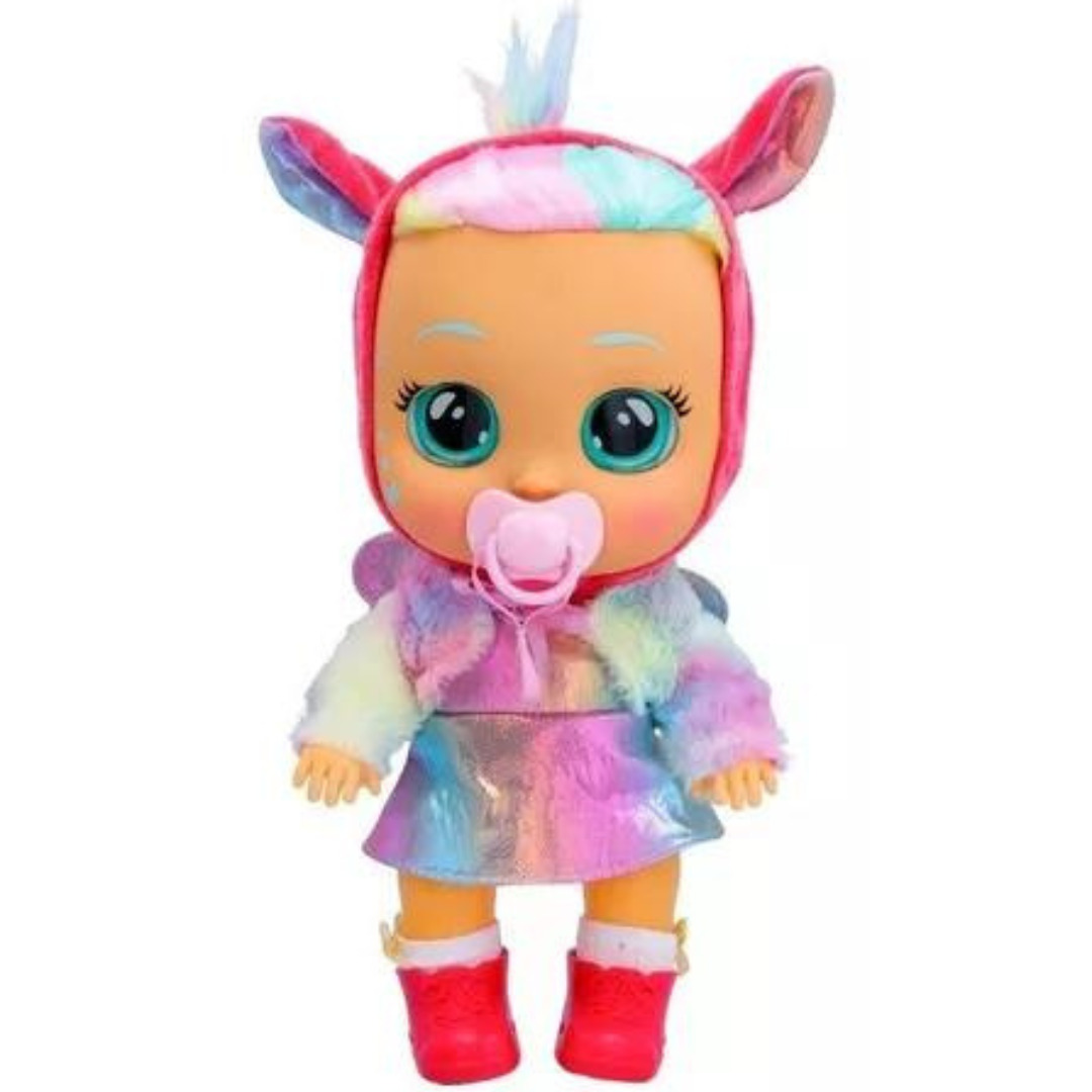 Muñeco Bebés Llorones Cry Babies Dressy Hannah