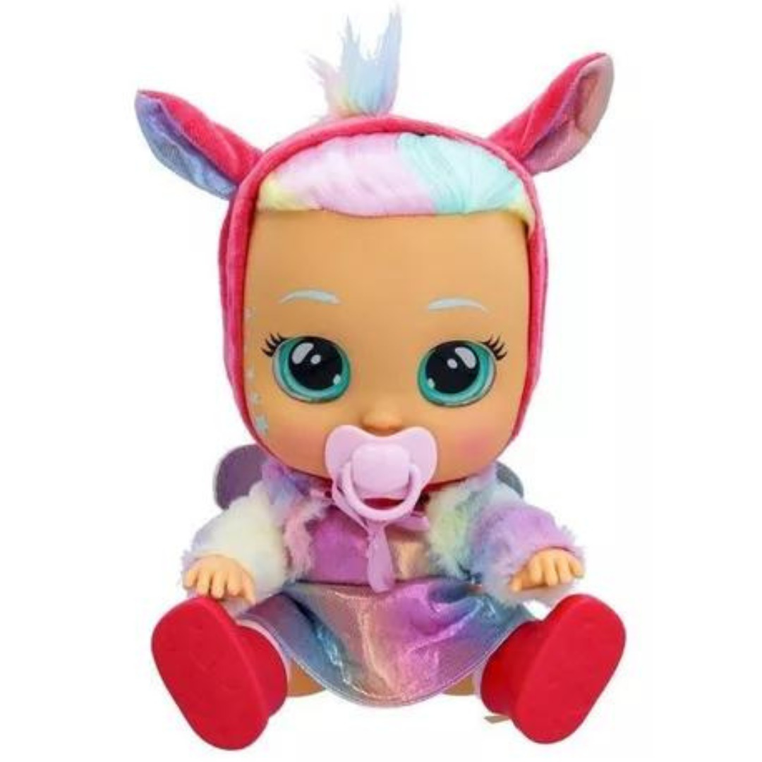 Foto 3 pulgar | Muñeco Bebés Llorones Cry Babies Dressy Hannah