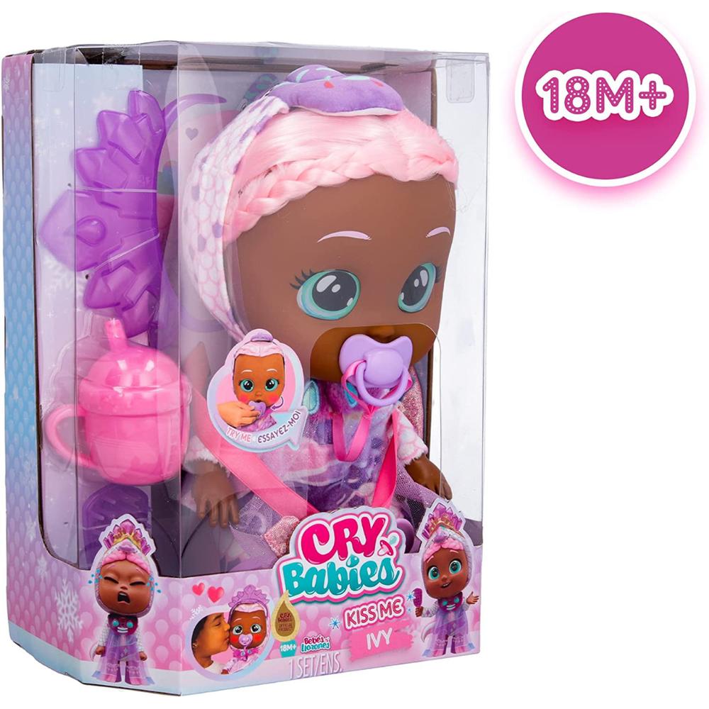 Foto 5 | Muñeco Bebés Llorones Cry Babies Kiss Me Princesa Ivy