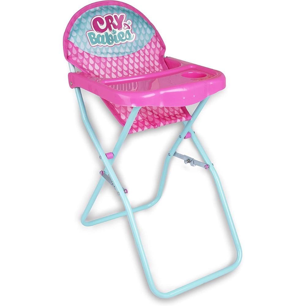 Silla Alta para Muñecas Cry Babies Rosa