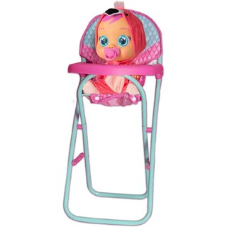 Foto 3 | Silla Alta para Muñecas Cry Babies Rosa