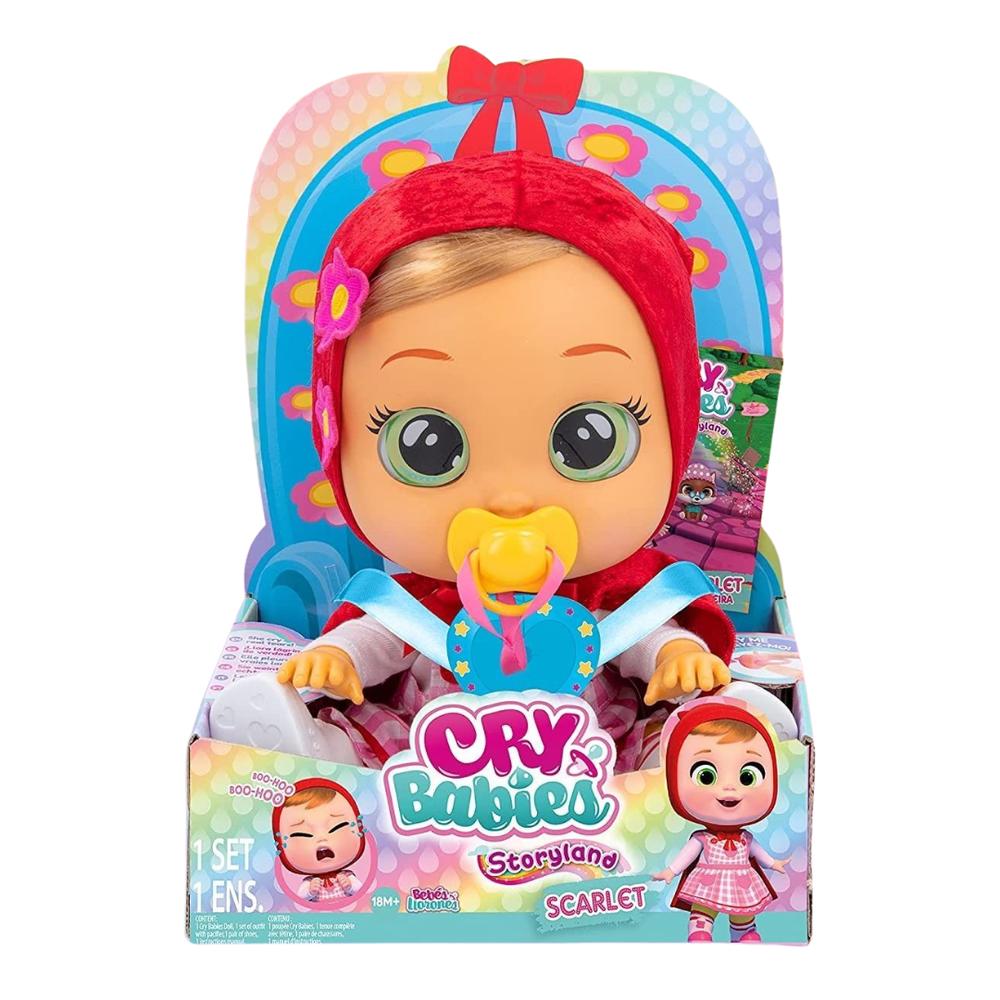 Foto 5 pulgar | Muñeco Bebés Llorones Cry Babies Storyland Dressy Scarlet Cuentos de Hadas