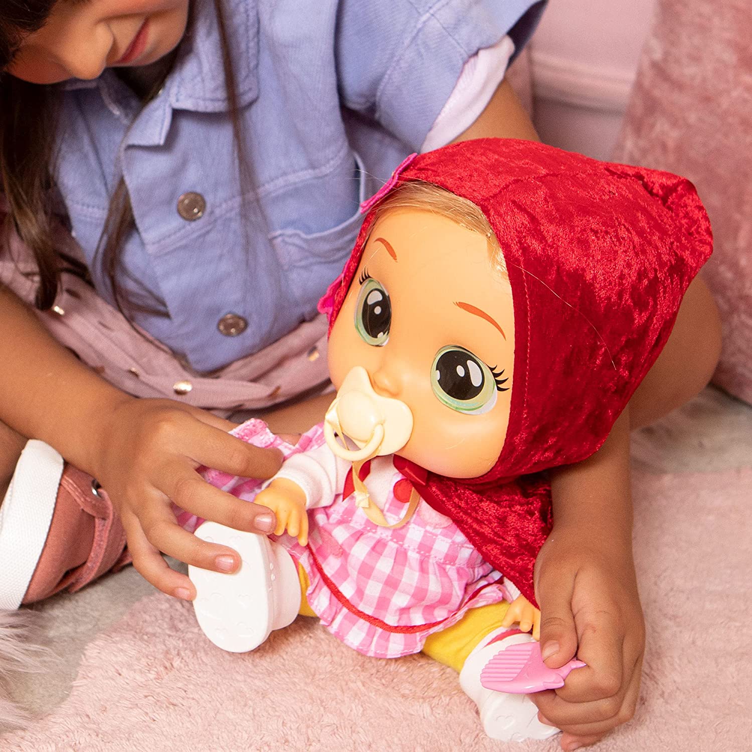 Foto 6 | Muñeco Bebés Llorones Cry Babies Storyland Dressy Scarlet Cuentos de Hadas