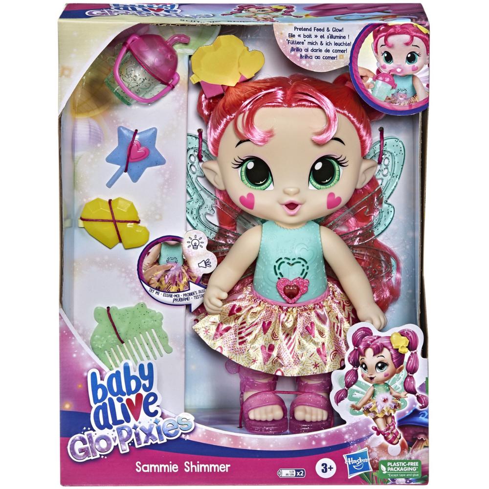 Foto 5 pulgar | Muñeca Baby Alive Glo Pixies Sammie Shimmer