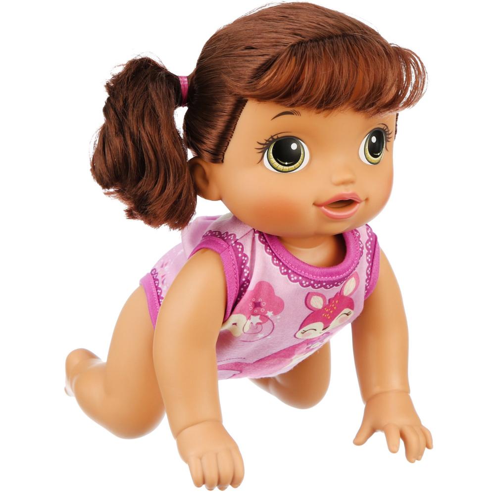 Muneca Baby Alive Baby Go Bye Bye Brunette Coppel