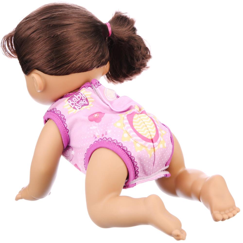 Foto 3 pulgar | Muñeca Baby Alive Baby Go Bye Bye Brunette