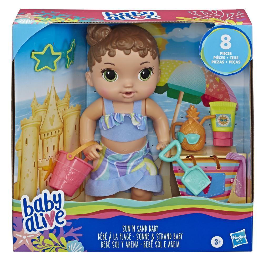 Muñeca Baby Alive Bebé Sol y Arena