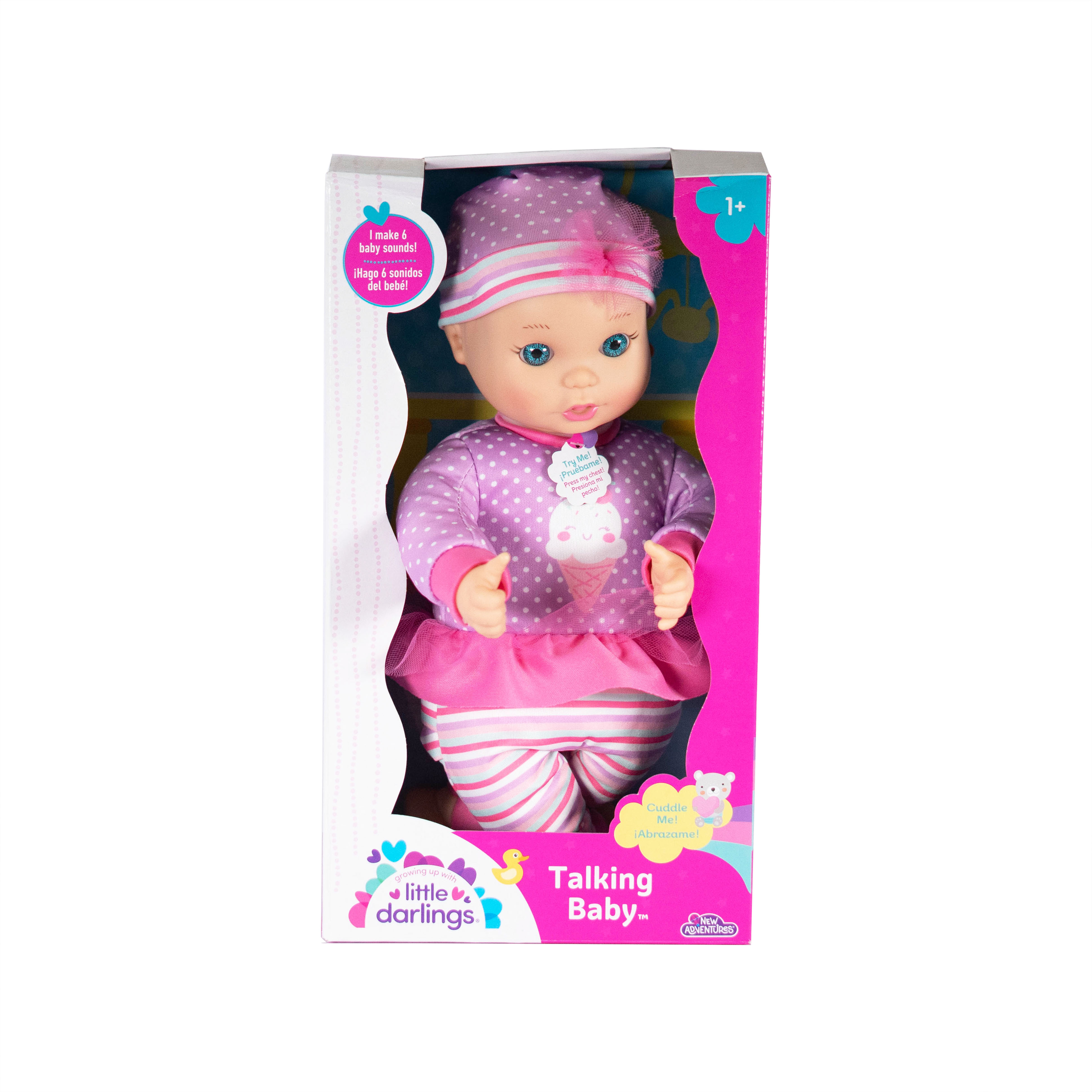 Muñeca Balbuceos Felices New Adventures