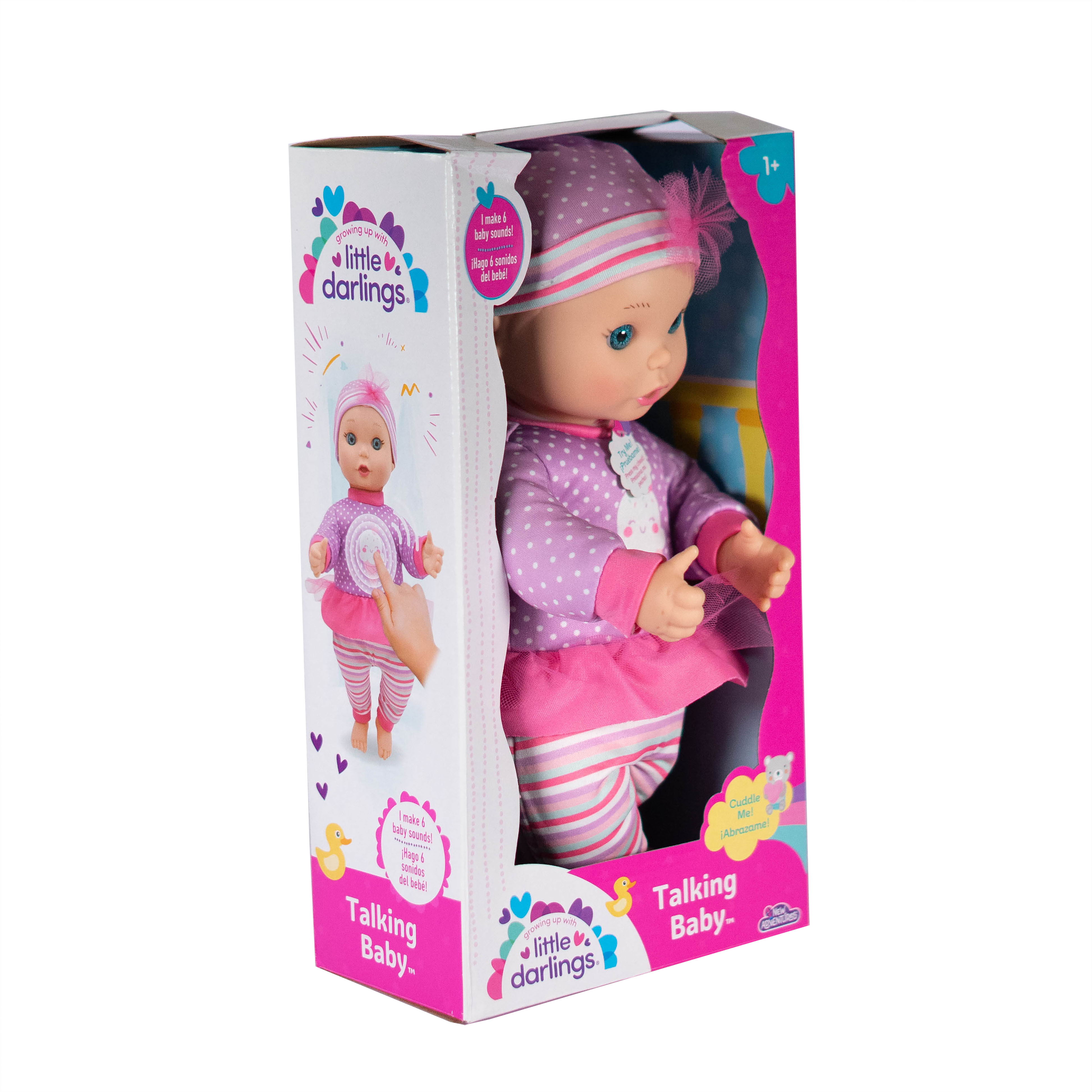 Foto 3 pulgar | Muñeca Balbuceos Felices New Adventures