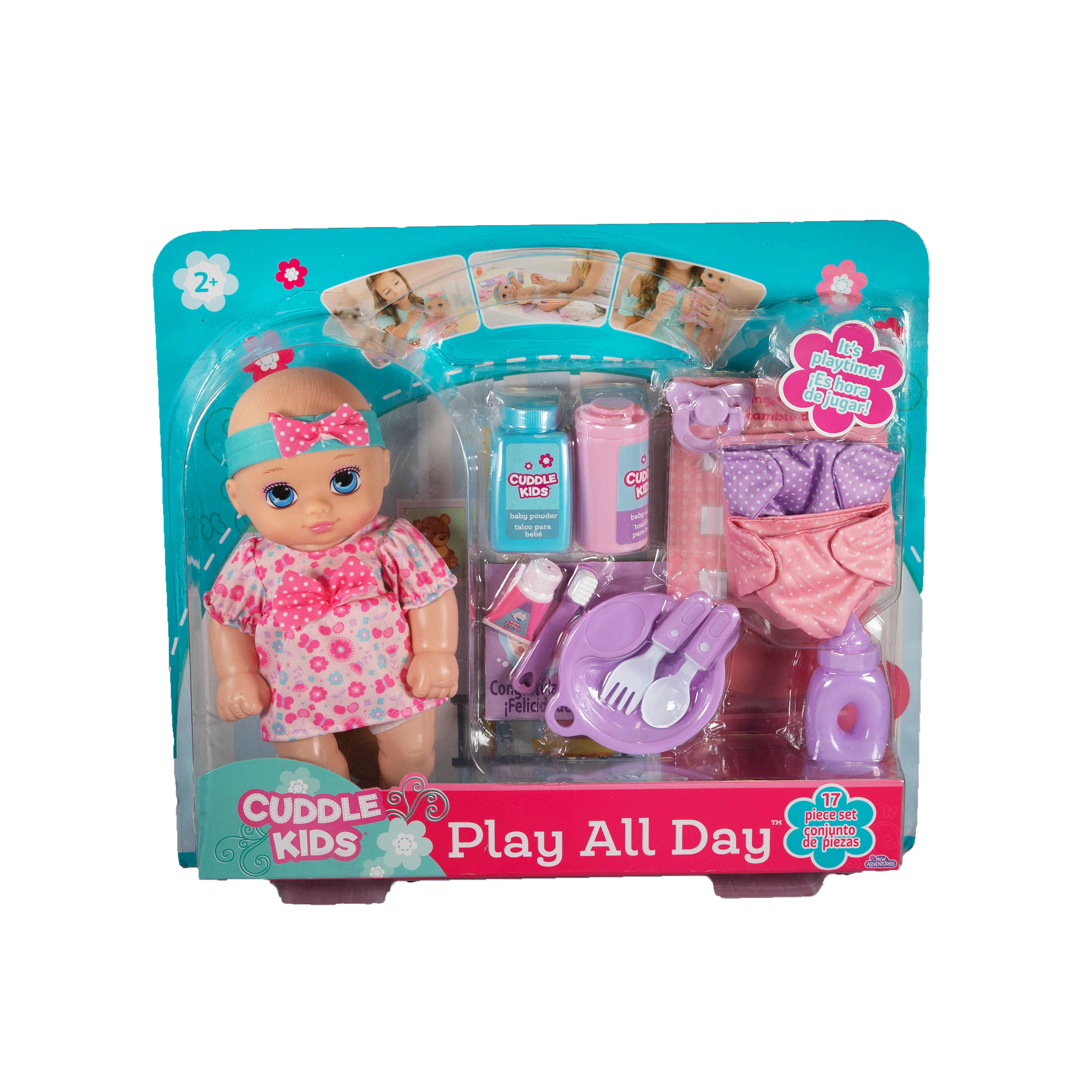 Set de Muñeca Baby Primeros Cuidados New Adventures