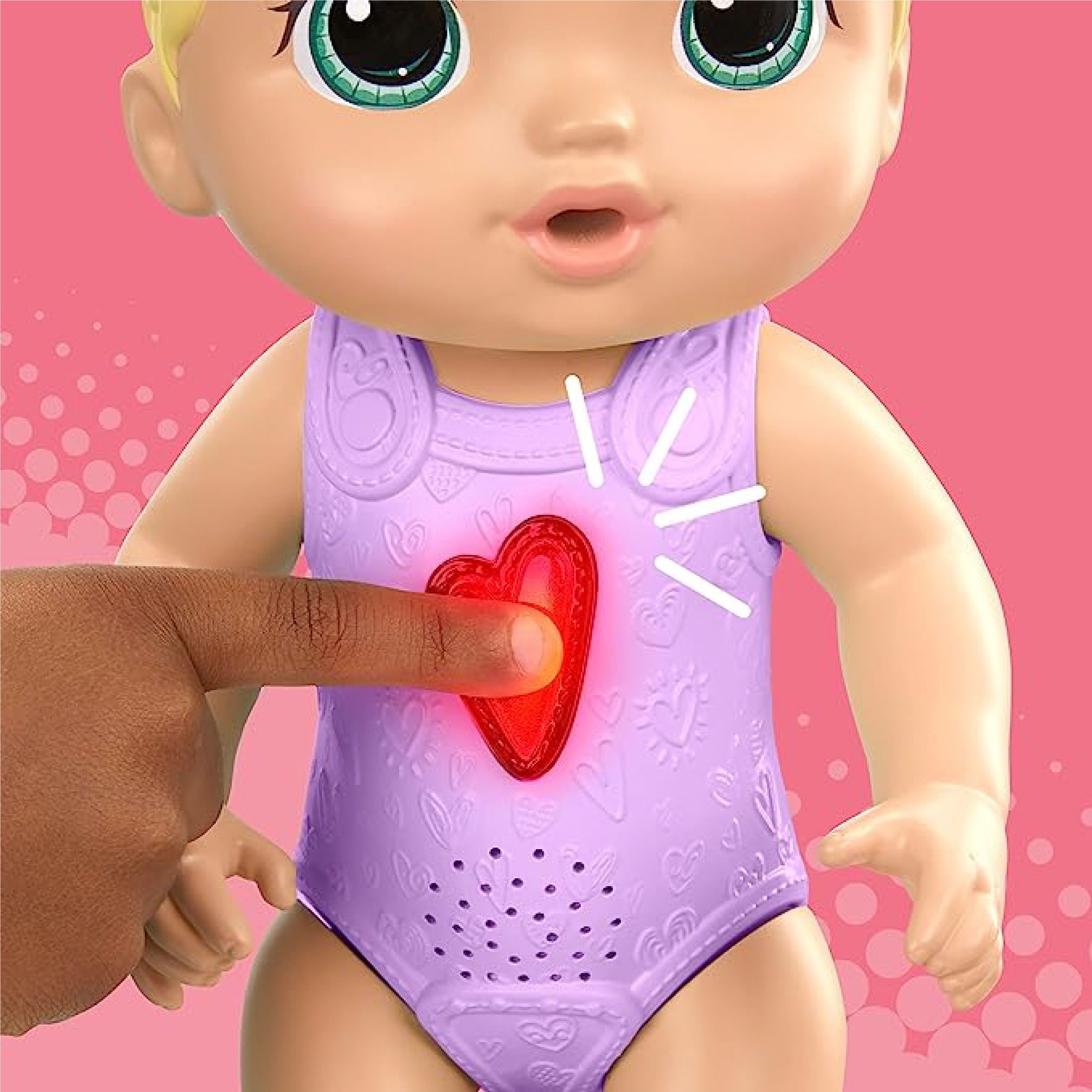 Foto 5 pulgar | Muñeca Baby Alive Corazón Feliz