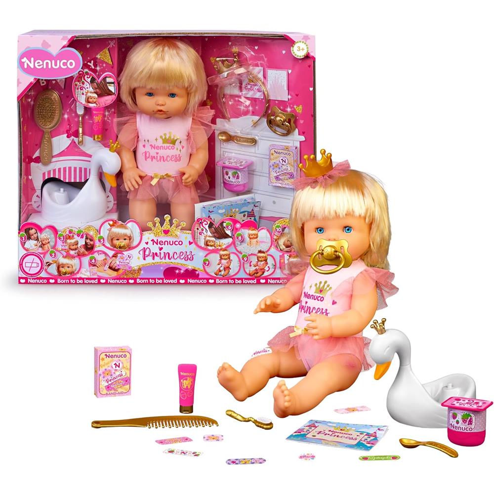 Foto 2 pulgar | Muñeca Bebé Nenuco Princesa 11 Funciones - No Necesita Pilas
