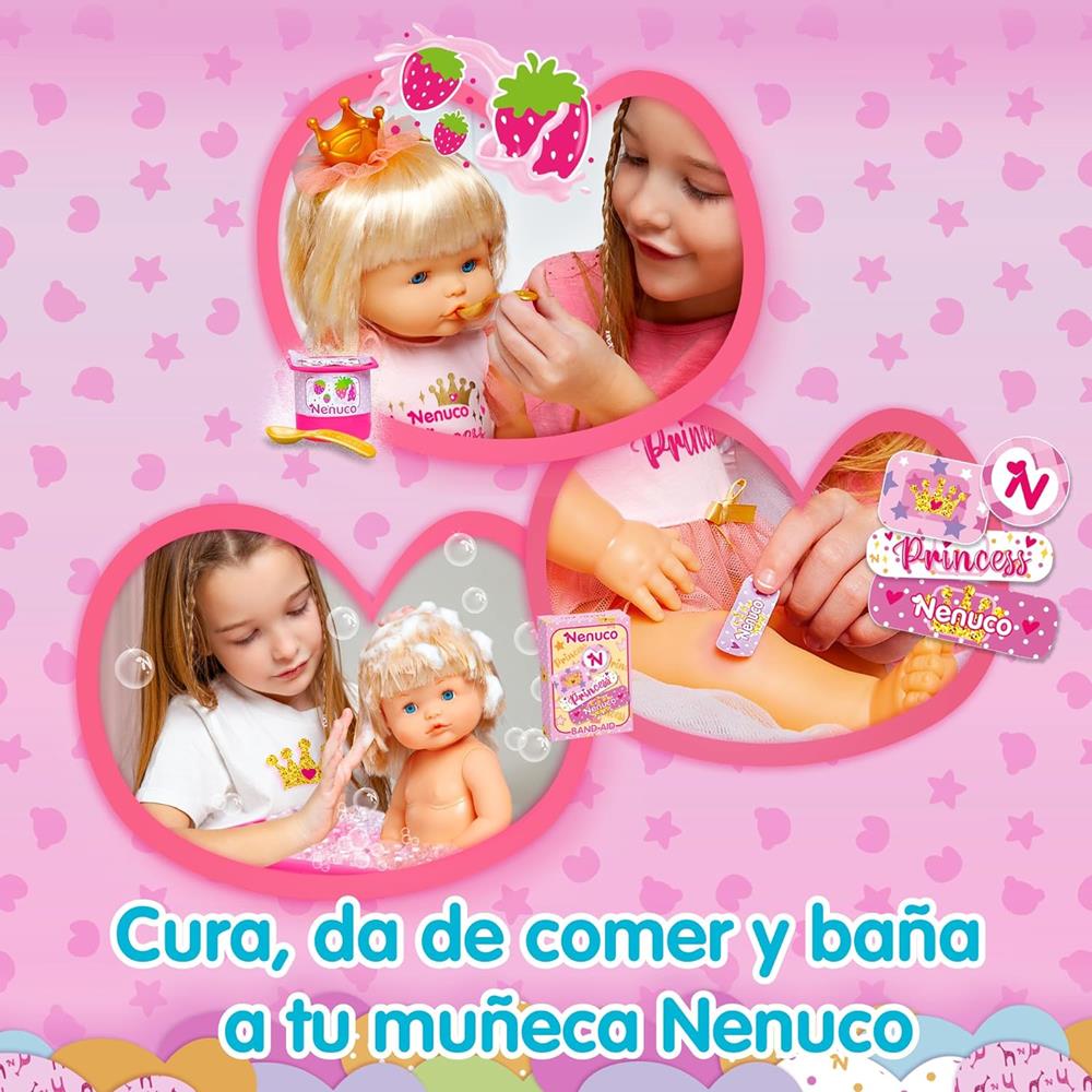 Foto 5 pulgar | Muñeca Bebé Nenuco Princesa 11 Funciones - No Necesita Pilas