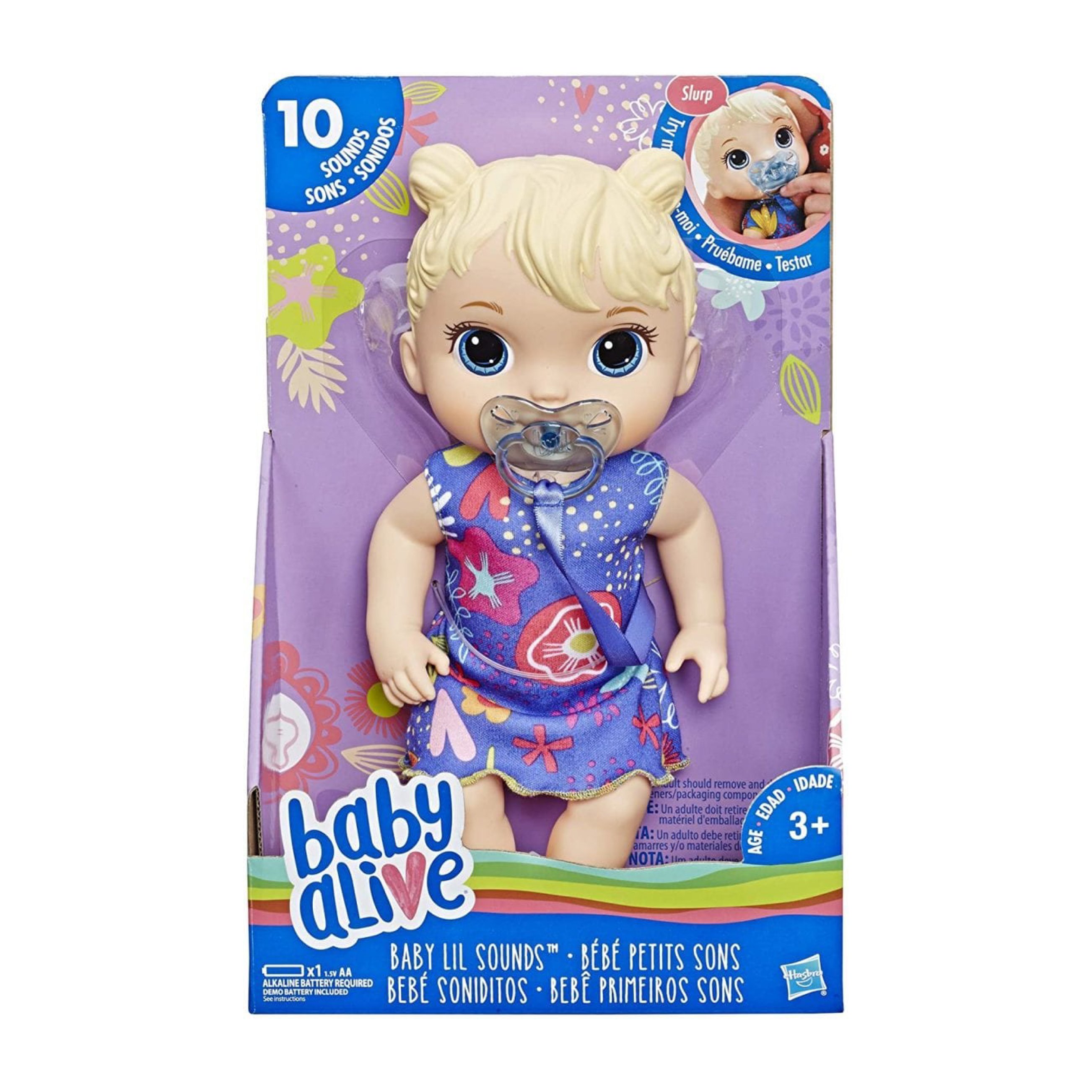 Foto 2 pulgar | Muñeca Baby Alive Bebé Soniditos