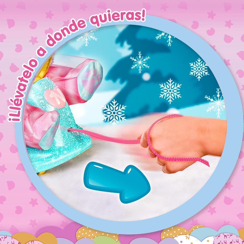 Foto 7 pulgar | Muñeco Nenuco y su Trineo 35 cm