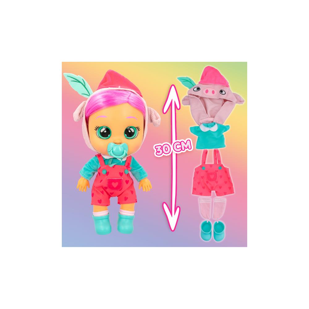 Foto 5 pulgar | Bebés Llorones Dressy Storyland Piggy 10 Sonidos