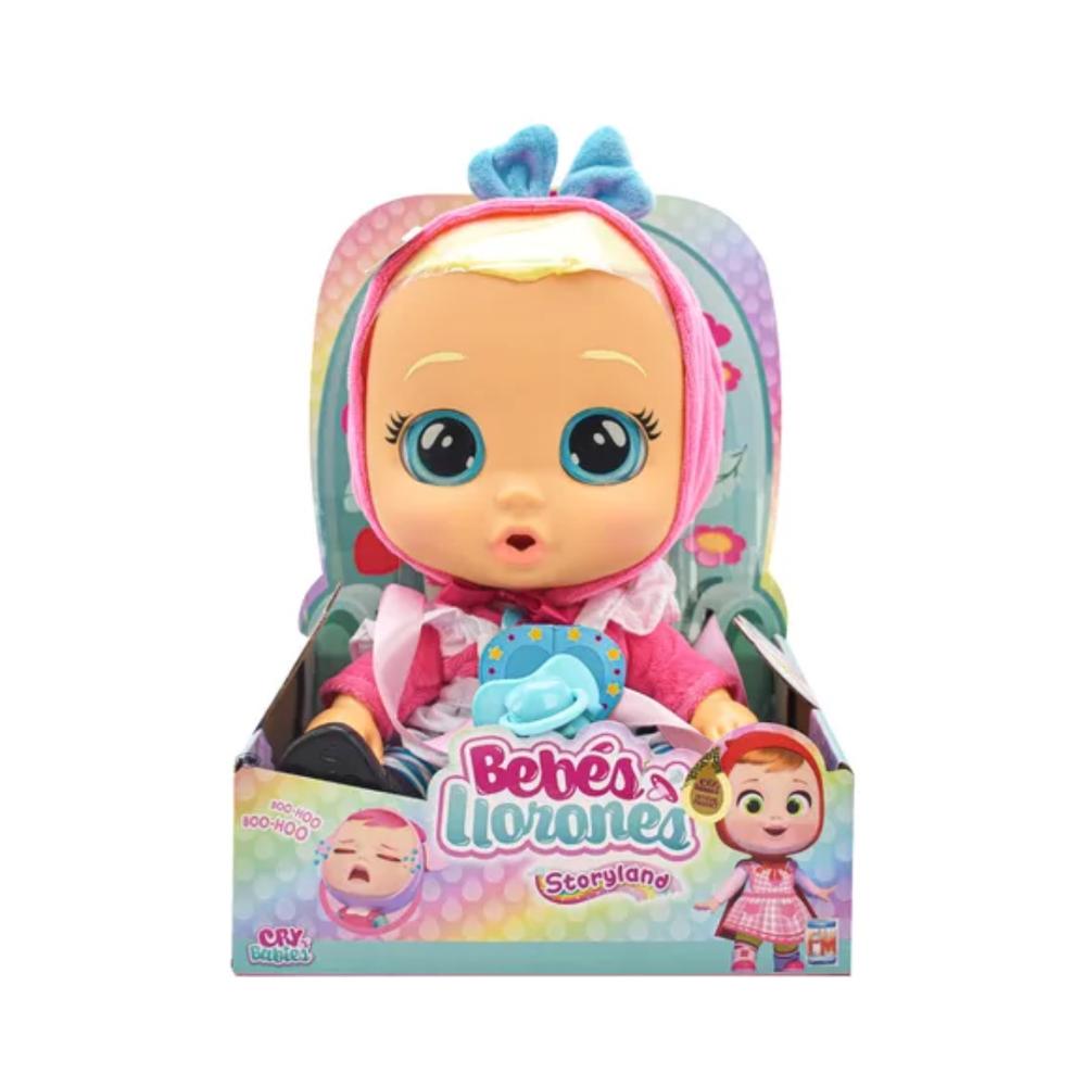 Foto 5 pulgar | Muñeca Bebés Llorones Storyland Dressy Alicia