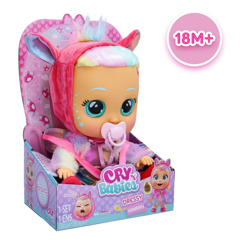 Foto 3 pulgar | Muñeco Bebes Llorones Fantasy Dressy
