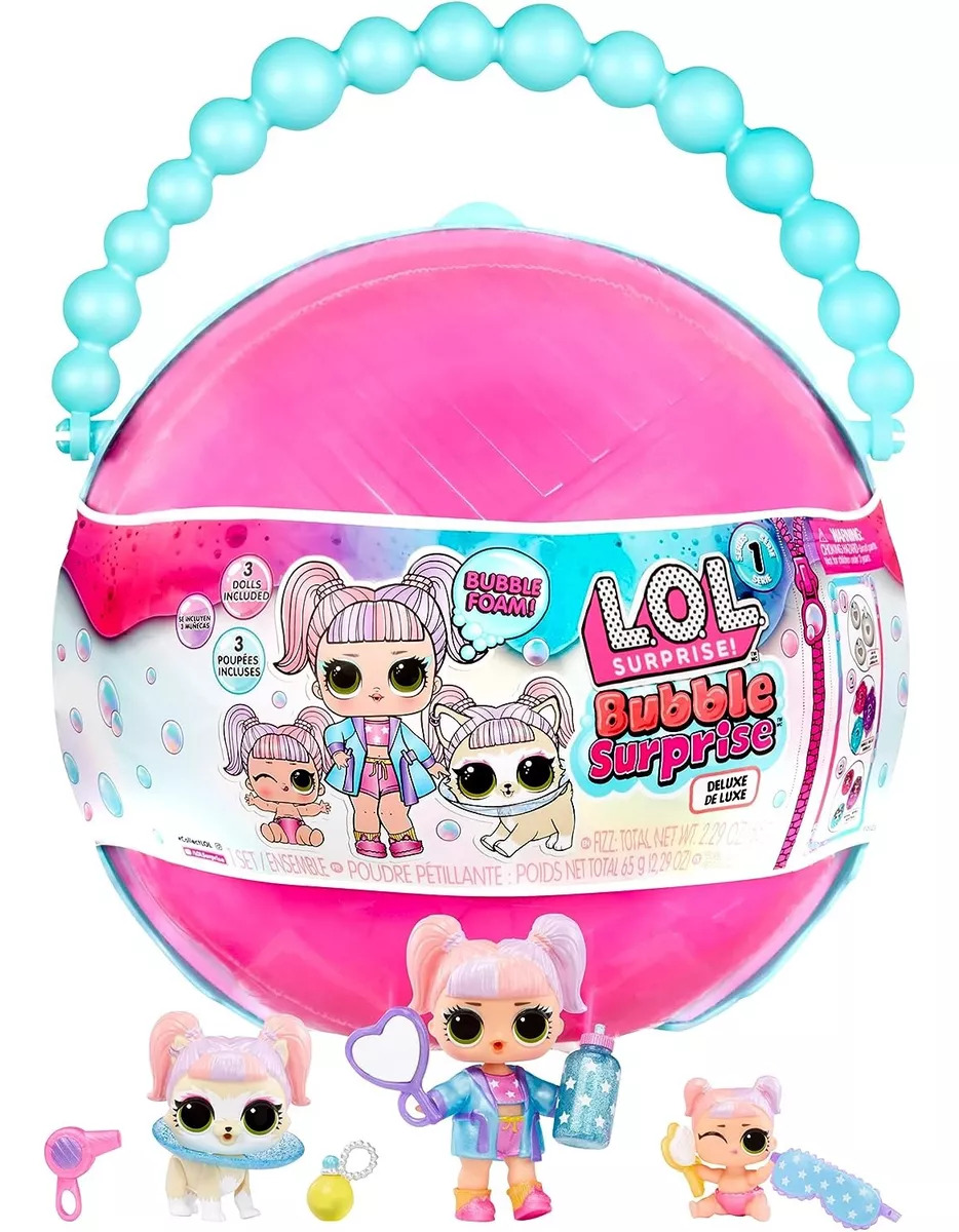 Foto 2 pulgar | Lol Surprise Maleta Bubble Surprise Deluxe Muñecas Colección
