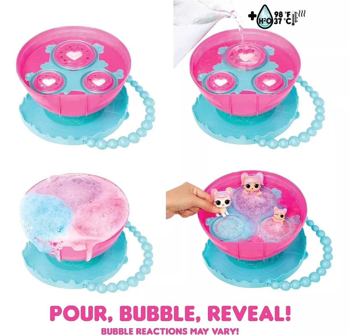 Foto 6 pulgar | Lol Surprise Maleta Bubble Surprise Deluxe Muñecas Colección