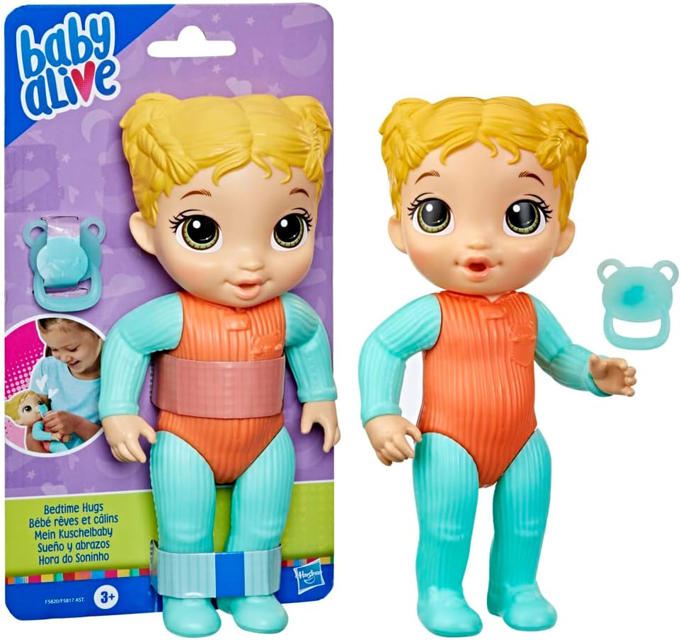 Baby Alive Sueño Y Abrazos Muñeca 24cm Hasbro