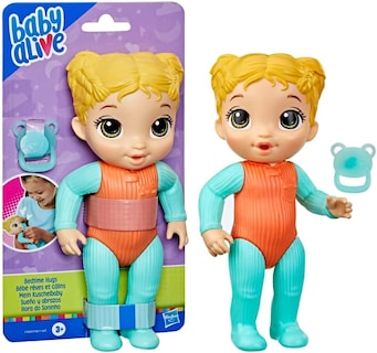Foto 1 | Baby Alive Sueño Y Abrazos Muñeca 24cm Hasbro