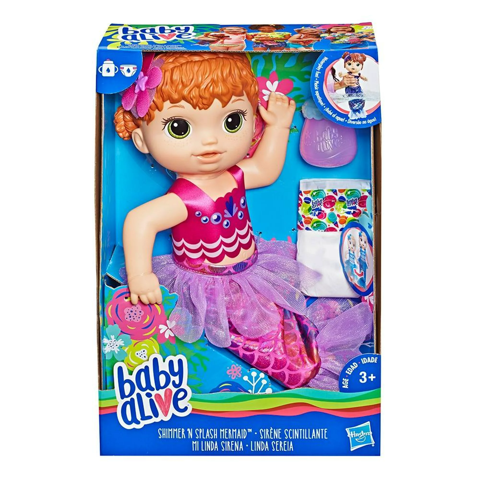 Muñeca Baby Alive Mi Linda Sirena Hasbro