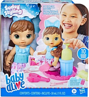 Foto 1 | Baby Alive, Diversión Con Burbujas, Sudsy Styling
