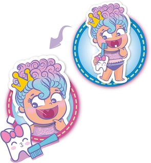 Foto 5 | Muñeca The Biggies, Bellies Blinky Queen, Barriguitas Blinky Queen