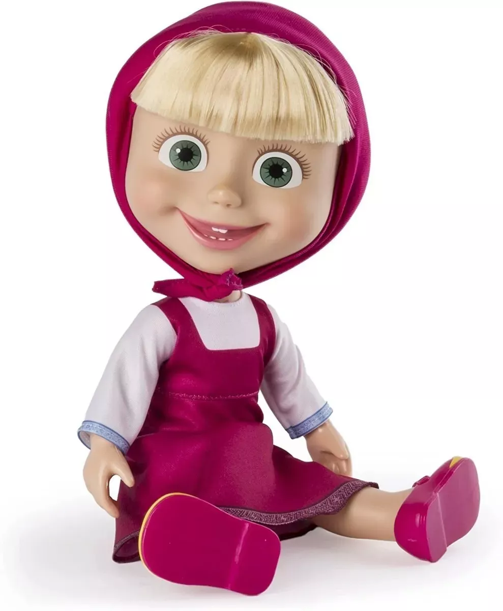 Foto 4 pulgar | Masha Y El Oso Muñeca Masha Interactiva 12 Frases En Español
