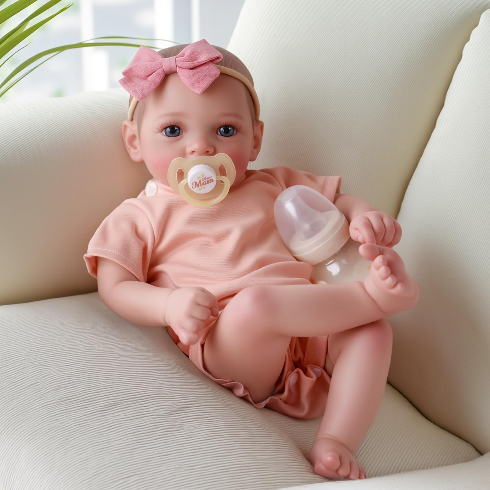 Foto 3 | Muñeca Reborn Babeside Megan de 43 cm con Accesorios - Venta Internacional