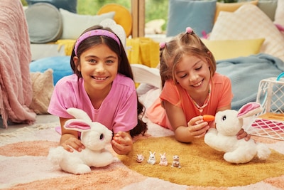 Foto 5 | Toy Pets Alive Mama Bunny & Baby Surprise Zuru Para Niños - Venta Internacional.