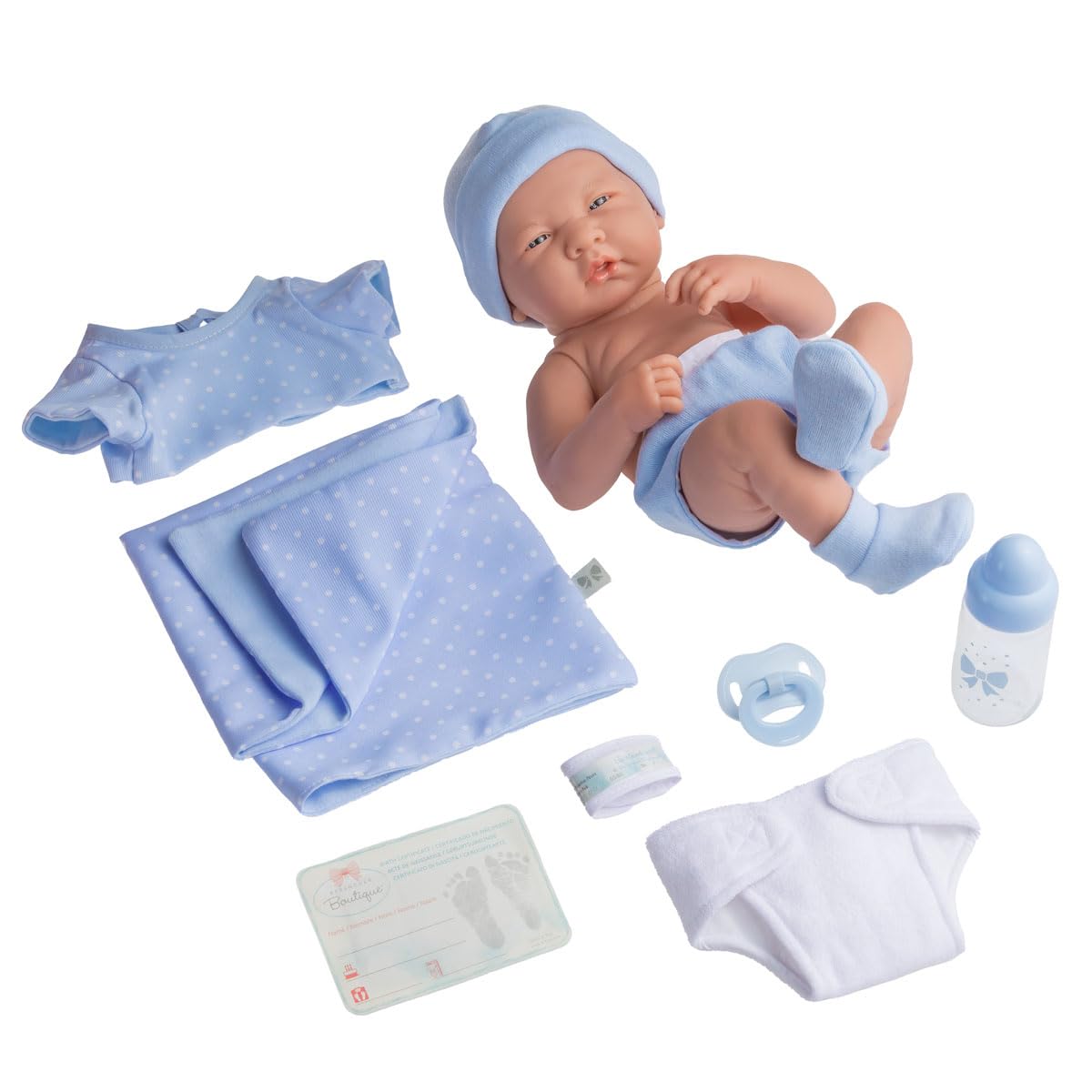 Foto 4 pulgar | Muñeca JC Toys Berenguer Boutique La Newborn 35 cm Real Boy - Venta Internacional