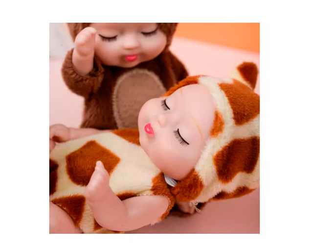 Foto 4 pulgar | Muñeca Bebé Reborn Mini 6 Piezas