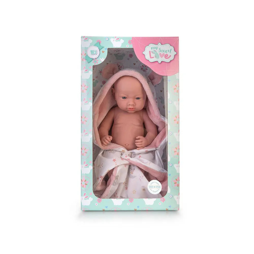 Foto 2 pulgar | Muñeco Bebé, My Sweet Love De Famosa, Real Baby 40cm Con Manta