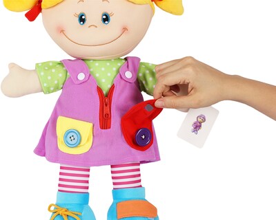 Foto 3 | Muñeca Lupy Diako Color Rosa Muñeca Para Vestir