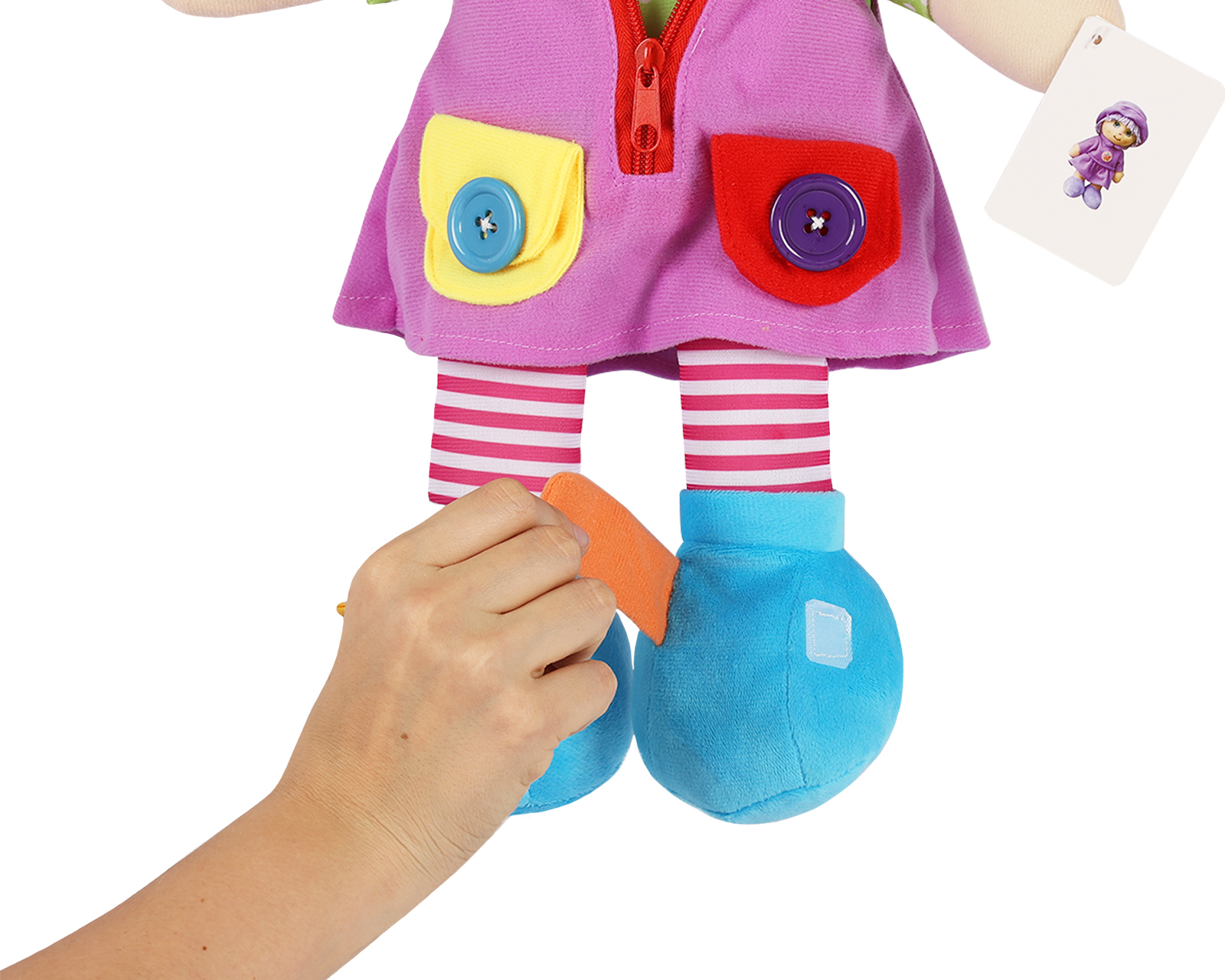Foto 5 pulgar | Muñeca Lupy Diako Color Rosa Muñeca Para Vestir