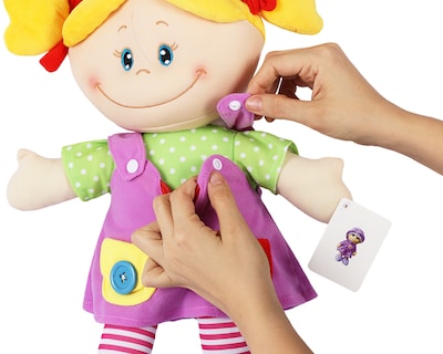 Foto 6 | Muñeca Lupy Diako Color Rosa Muñeca Para Vestir