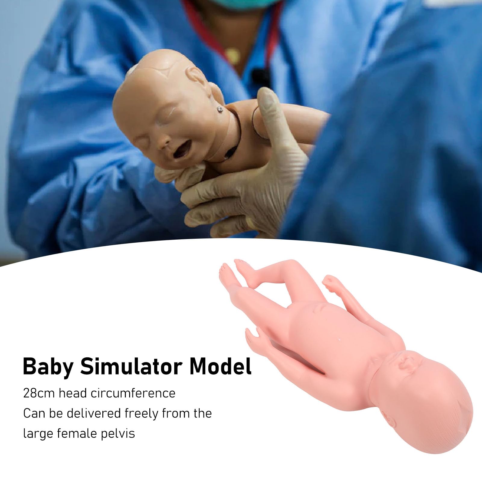 Foto 4 pulgar | Simulador De Bebé Modelo Yosoo Newborn High Simulation Plastic - Venta Internacional.