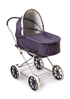 Foto 6 | Cesta Para Cochecito Y Portabebés Toy Doll, Color Azul Marino Y Blanco - Venta Internacional.