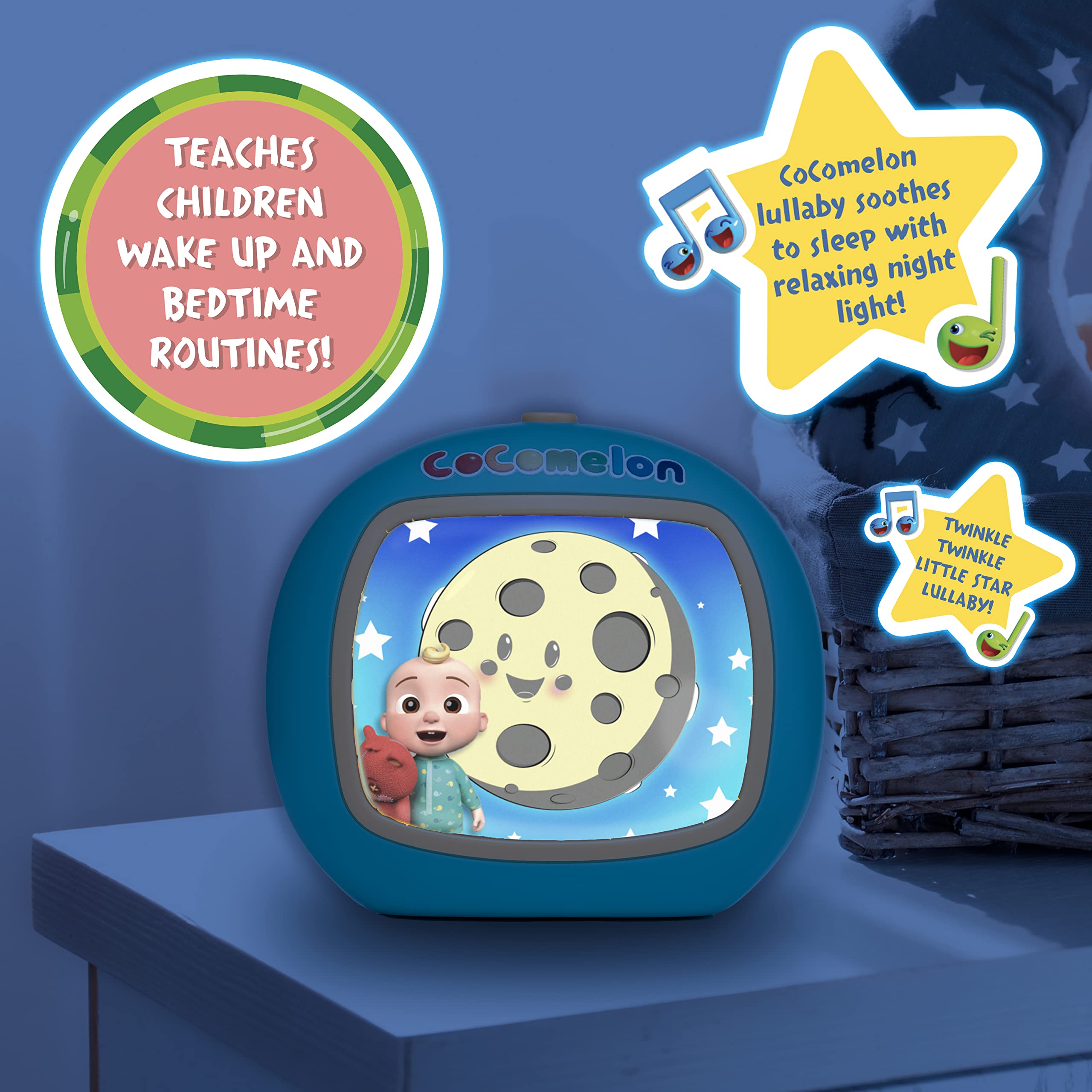 Foto 7 | Sleep Trainer ¡guau! Stuff Cocomelon De Lullaby Labs Para Niños De 1 A 5 Años - Venta Internacional.