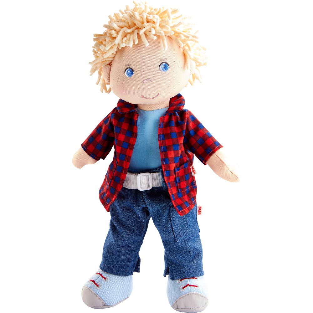 Foto 2 pulgar | Soft Doll Haba Nick 12 Bebé Con Cabello Rubio Y Ojos Azules - Venta Internacional.