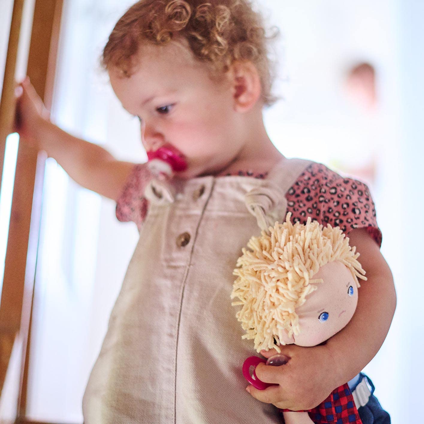 Foto 4 | Soft Doll Haba Nick 12 Bebé Con Cabello Rubio Y Ojos Azules - Venta Internacional.