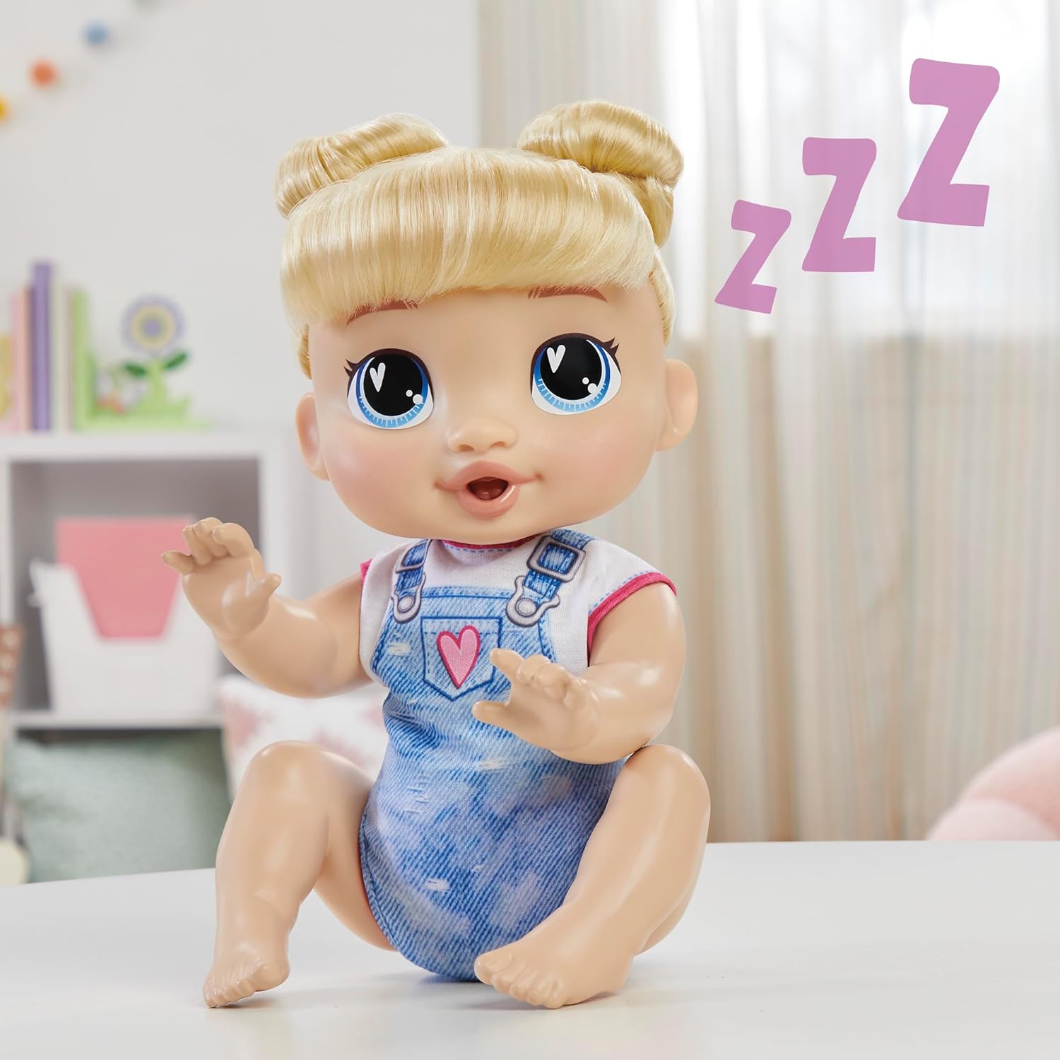 Foto 8 pulgar | Baby Alive, Harper Hugs Gatea Y Juega