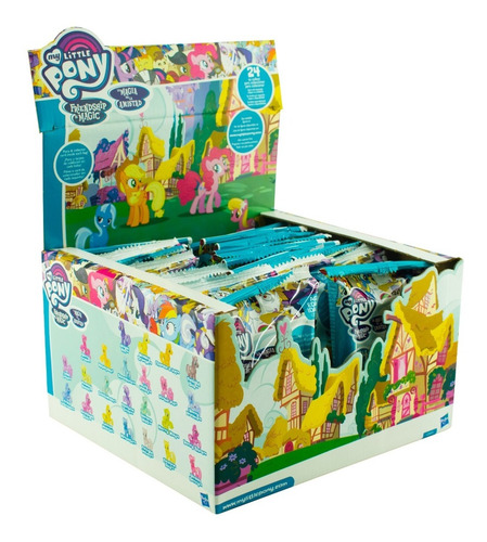 Foto 3 pulgar | My Little Pony Pack 24 Sobres Con Pony Y Tarjeta Hasbro